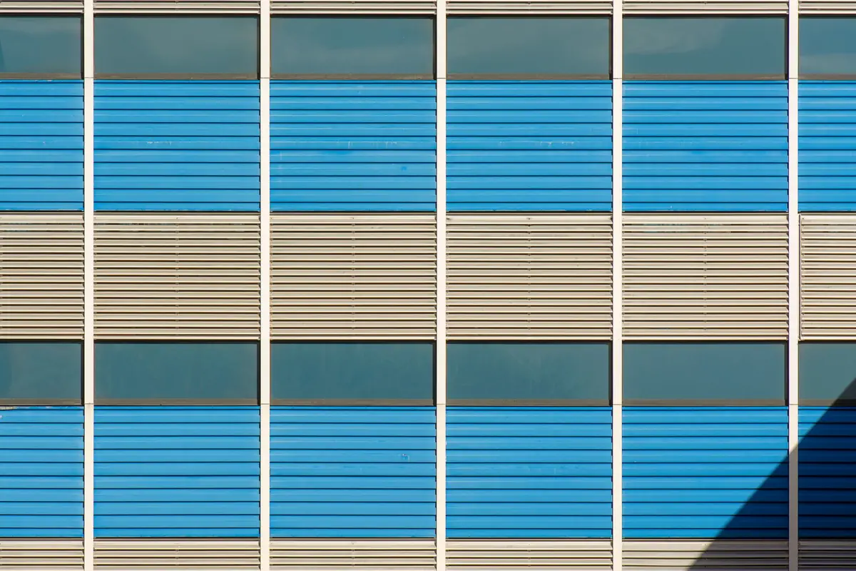 Détail d'une façade de bâtiment